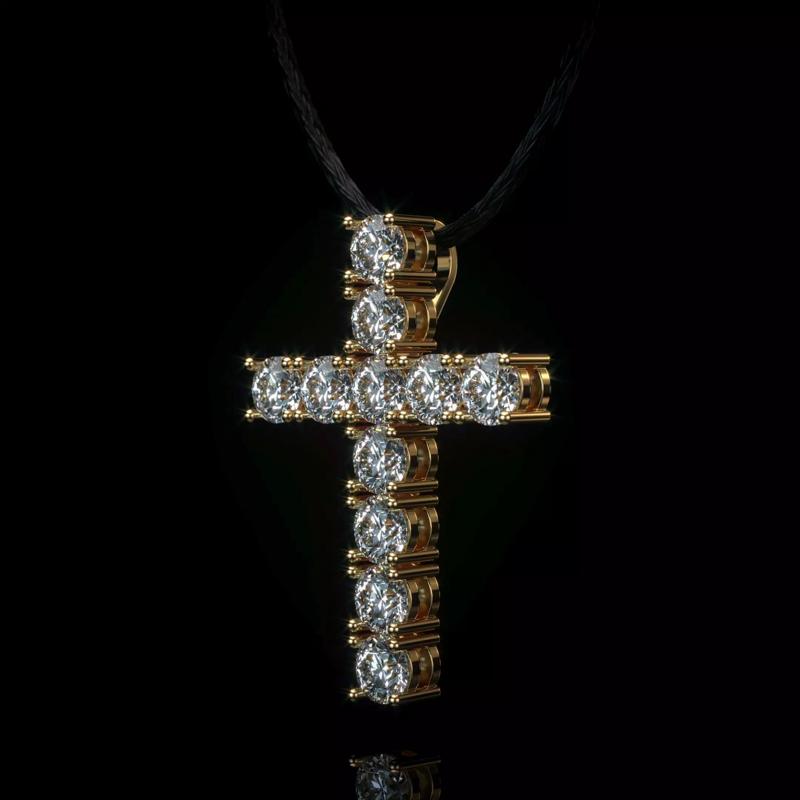 Diamond cross with hidden loop