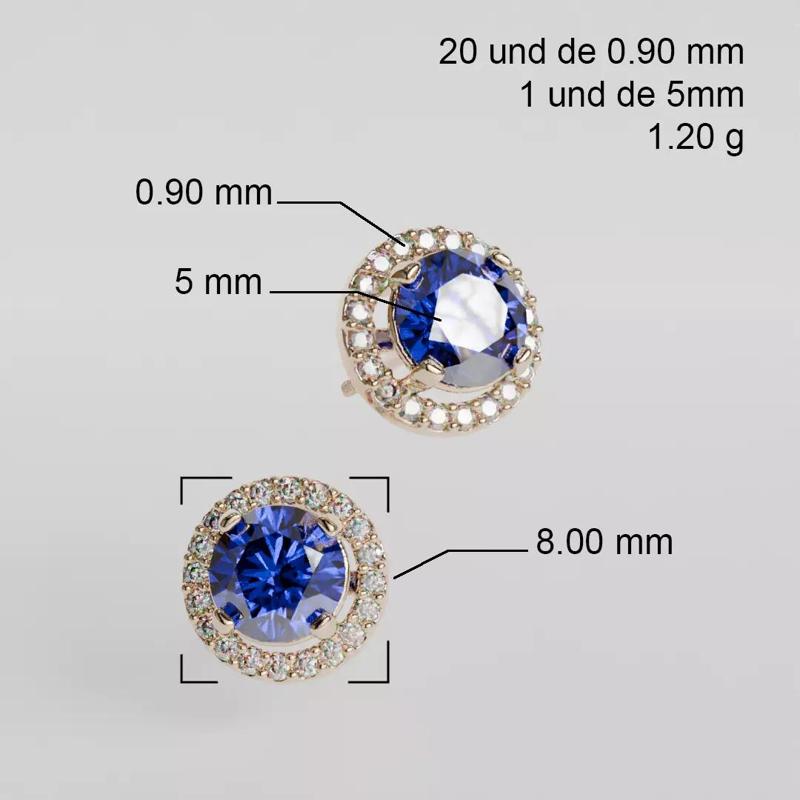 round earrings