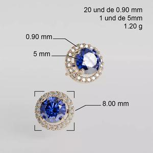 round earrings