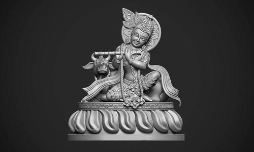 Krishna with Cow