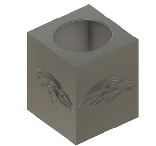 Baltimore Ravens NFL Football Small Tissue Box Cover