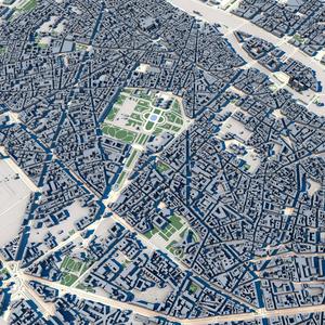 Cityscape Paris France