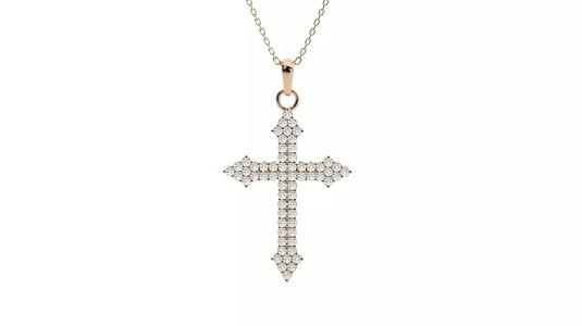 Jesus Holy Cross Pendant 3dm stl renders details