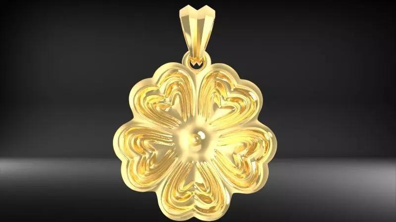 Flower Pendant Necklace charm Jewelry