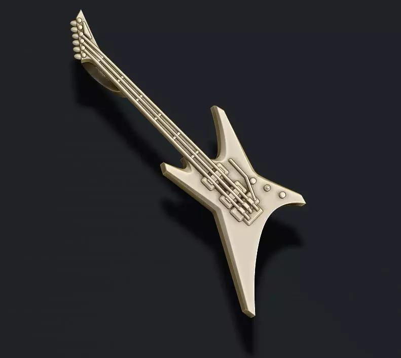 electric guitar pendant