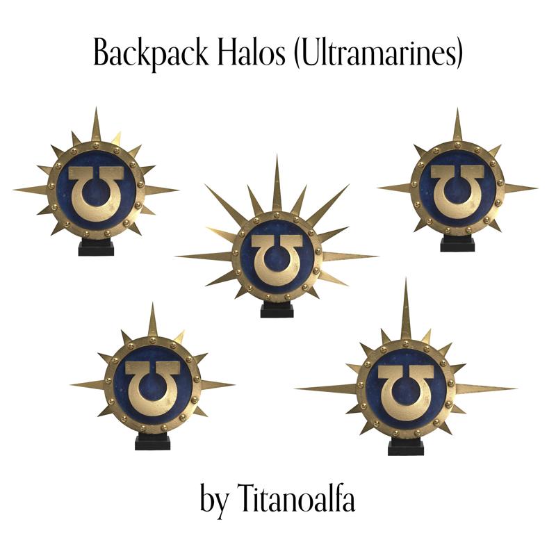 Backpack Halo Ultramarines