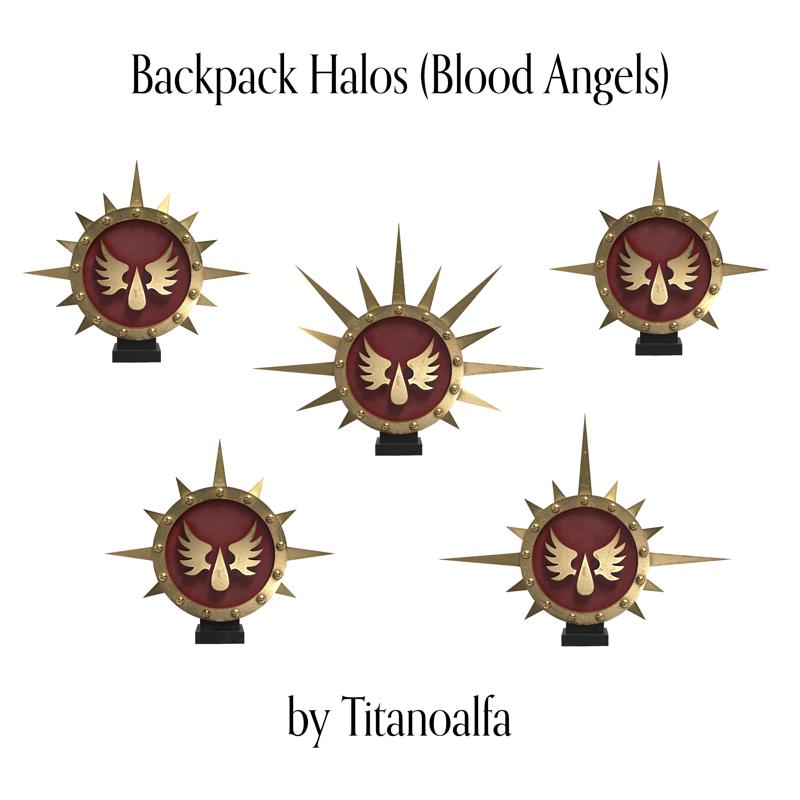 Backpack Halo Blood Angels