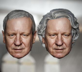 1/6 1/12 Andor Stellan Skarsgård as Luthen Rael Star Wars head headsculpt