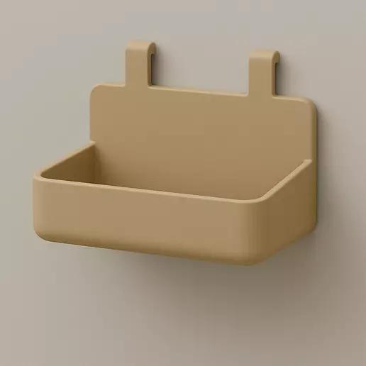 IKEA Skadis Wall Shelf STL Pegboard Storage Tray