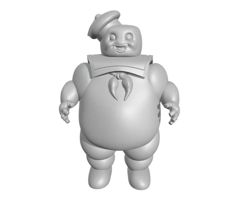 Marshmallow Man Stay Puft (full modell)