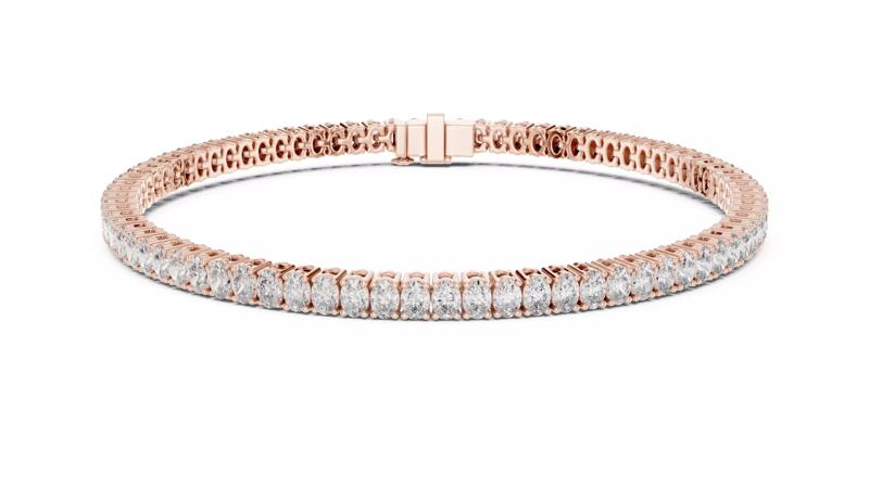 Tennis Bracelet 3dm stl renders Animation video details