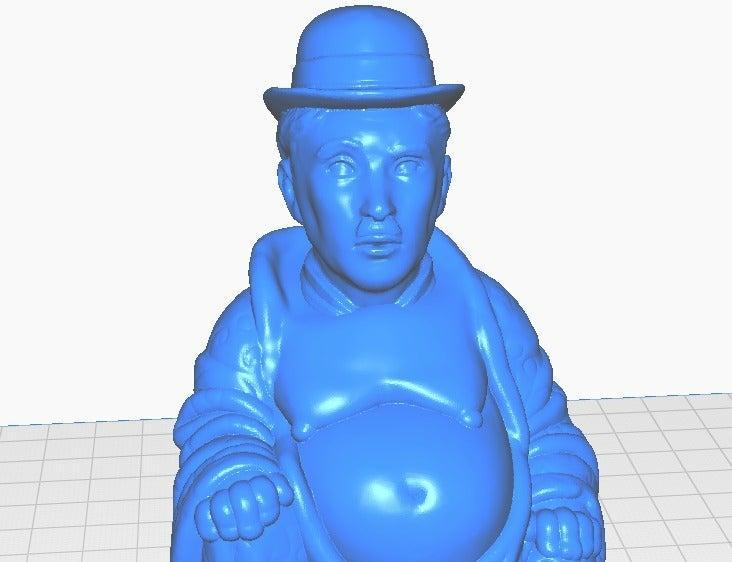 Charlie Chaplin Buddha (Famous People Collection)