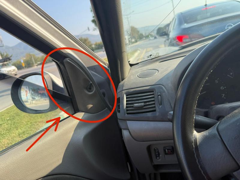 Renault Symbol Thalia mirror inner cover