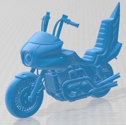 Bosozoku Culture Moto 3 - Cartoon Toy Printable