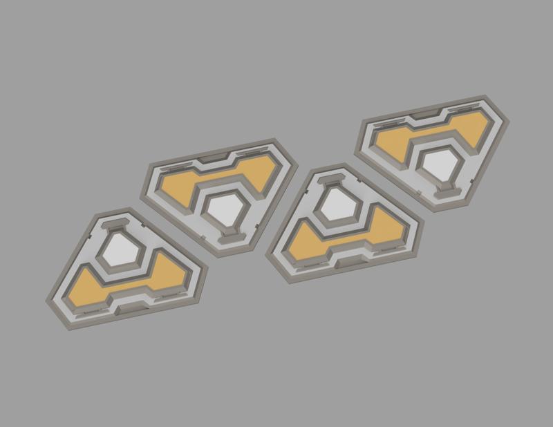 Addon: Escape Pods for UNSC Starships (Halo Fleet Battles Redux)