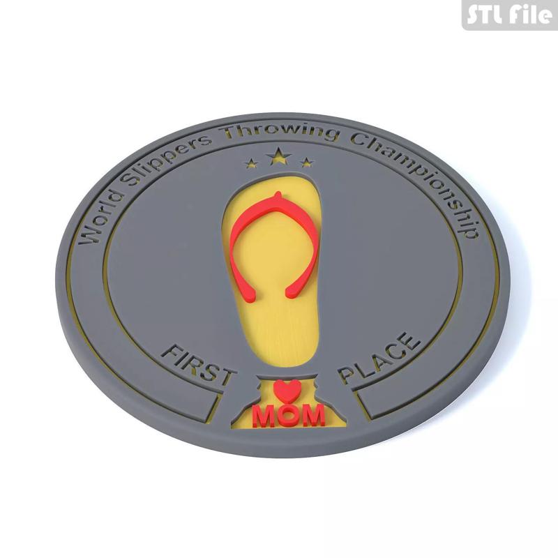 Mothers Day coaster with holder STL files for 3d printing