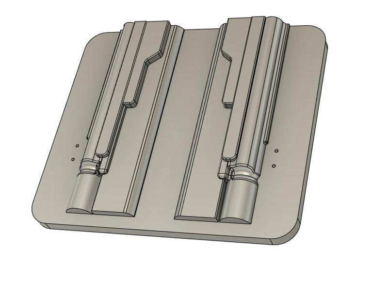 Bul Armory EDC/TAC 5" with Surefire x300uA/B Vac mold and JIG