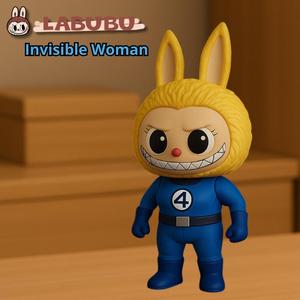 LABUBU invisible woman - Fantastic Four