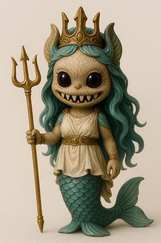 The Monsters Labubu - Amphitrite