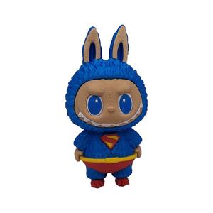 Multicolored Superman Labubu doll Multiparts Cute