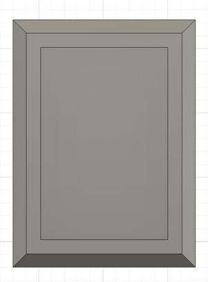 Modern Picture Frame 5x7 for 4x6 Photo