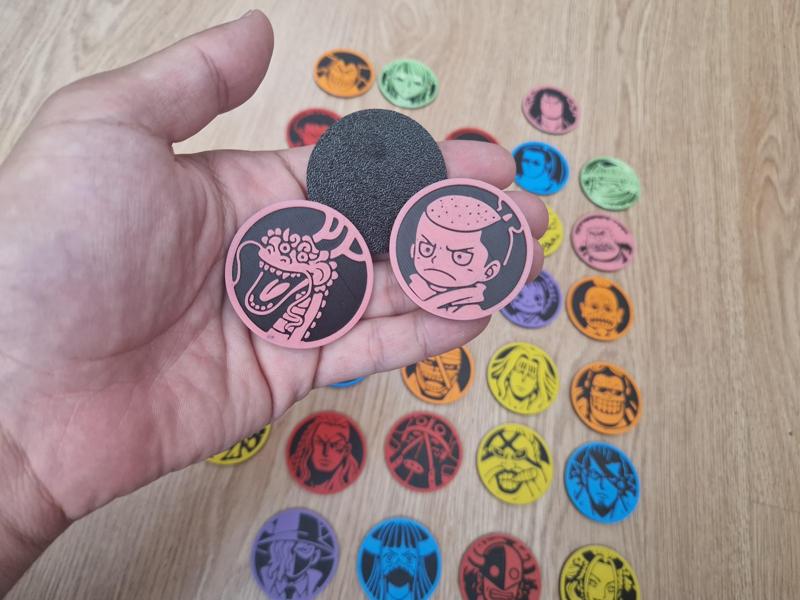 Momo Kid (One piece collectible coin)