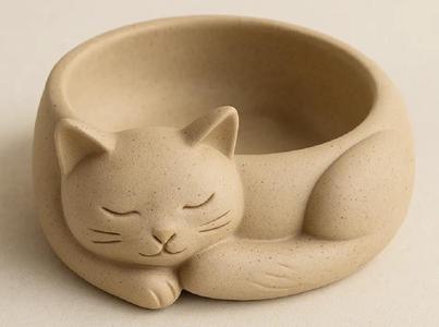 Cat pot - Cat bowl