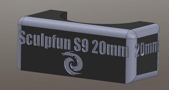 Sculpfun S9 20mm Focus block. (S6)