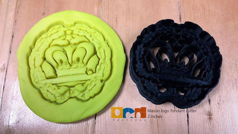 Mason Logo cookie cutter