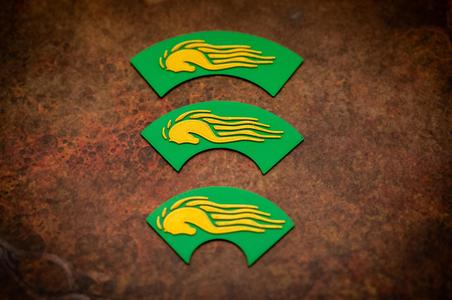 MIDDLE EARTH SBG ROHAN TOKEN AREA TEMPLATE CONTROL ZONE