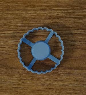 Blonda with stamp to fill