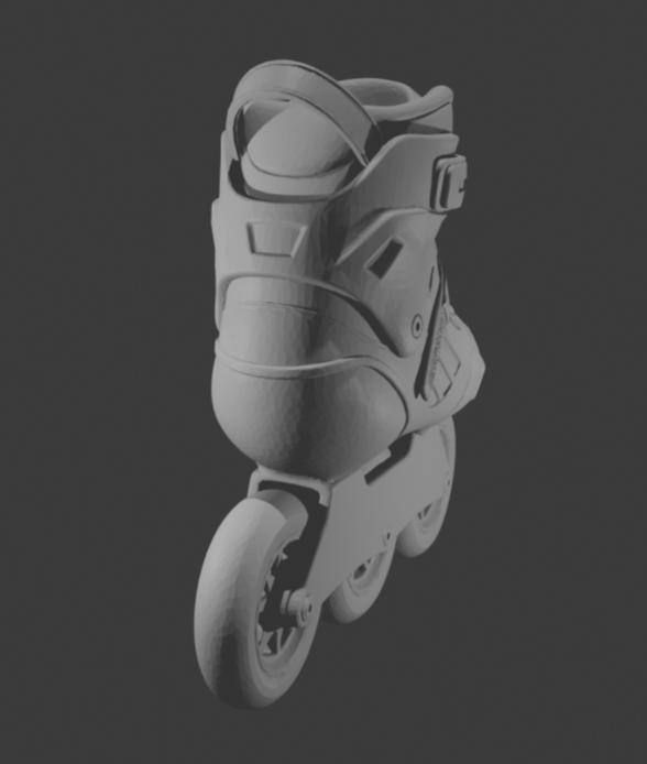 "Inline skates inspired by the Powerslide model.