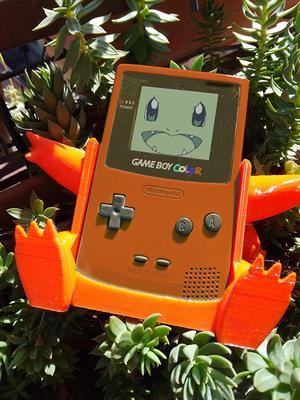 Charmander/ Charmaleon / Charizard - Game Boy Color Stand - Easy to print! for 3D printer