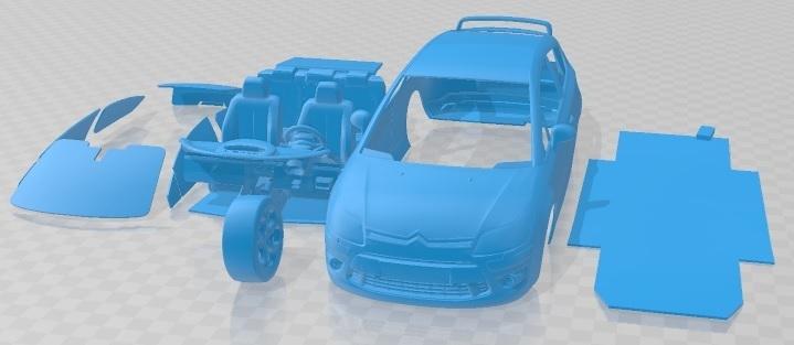 Citroen C4 VTS Printable Car