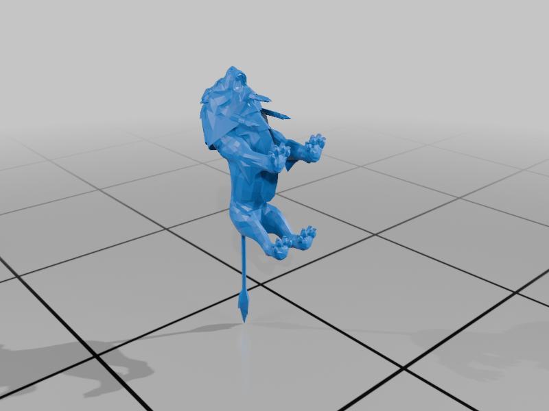 Neverwinter Companion Stalwart Golden Lion