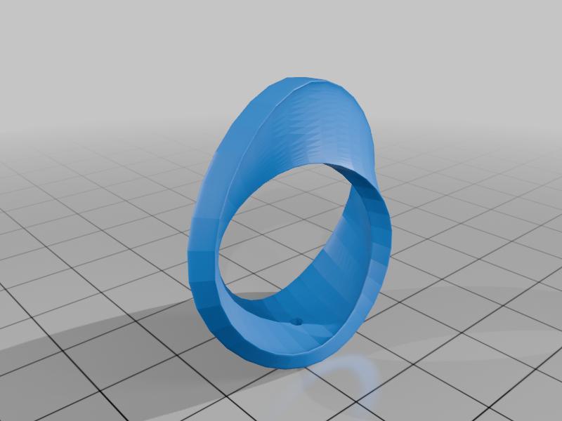 Smaller Mobius Strip Earrings