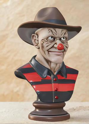 Freddy Krueger Head Bust 3D Model - STL Printable Horror