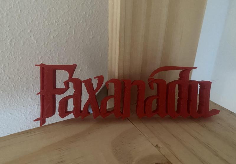 Faxanadu Logo
