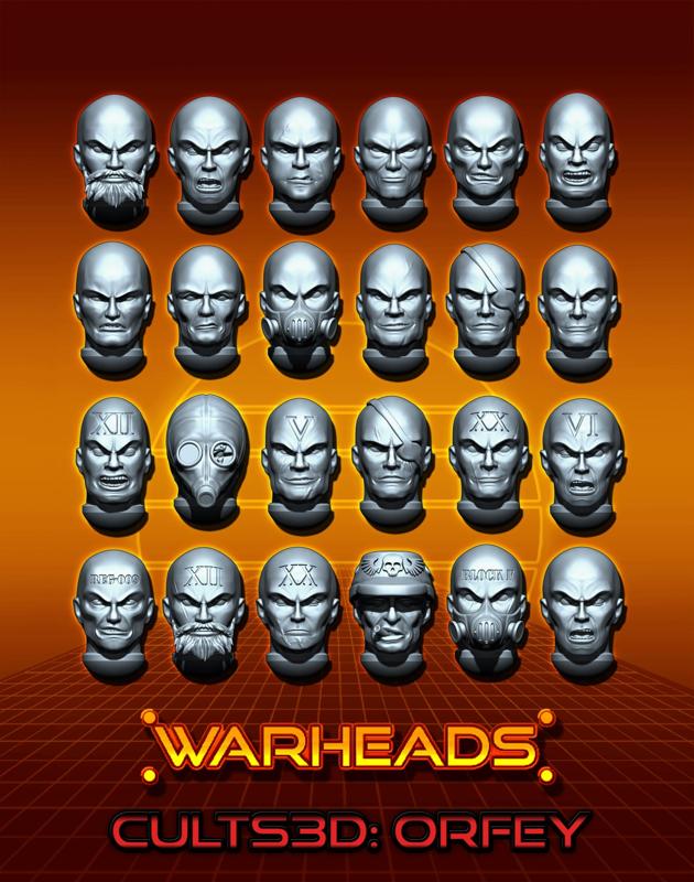 Prisoner heads! - You're in for life! (24 + 24 heads)