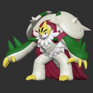 mega chesnaught pokemon stl