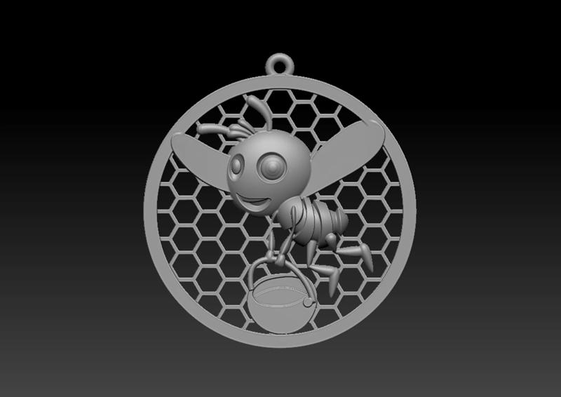 Bee pendant