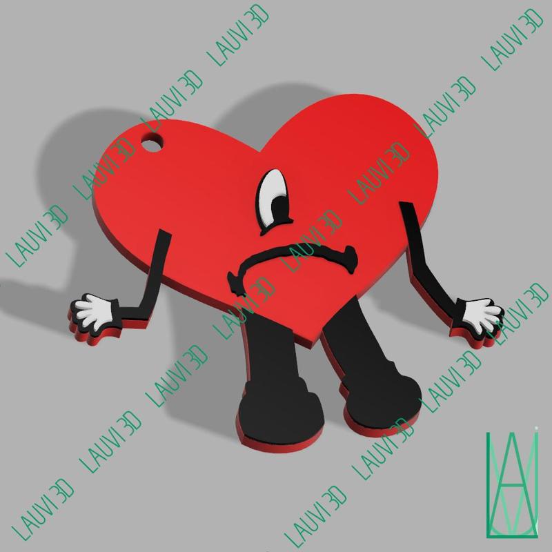 Bad Bunny - A Summer Without You Key Chain