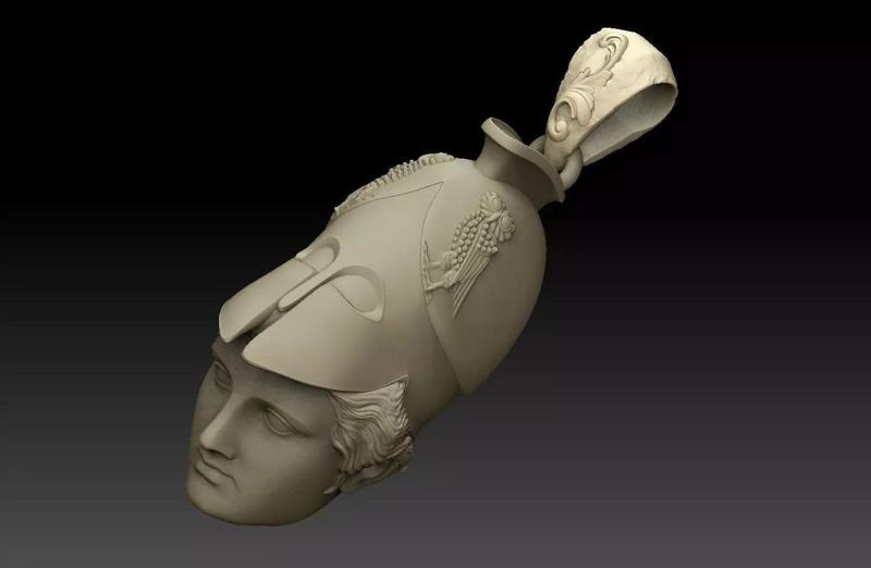 athena goddess pendant