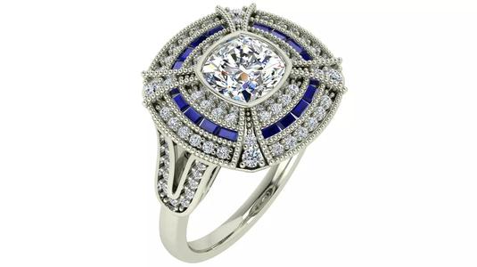 Art Deco Style Ring