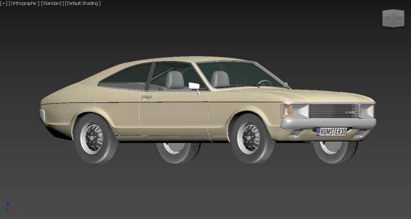 Ford Granada Coupe 1972