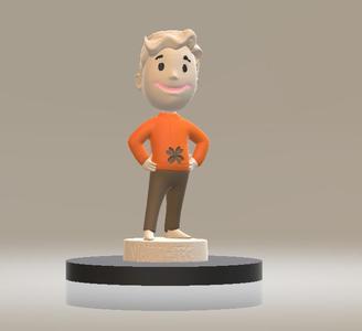 Vault Tec Vault Boy  3d printable model
