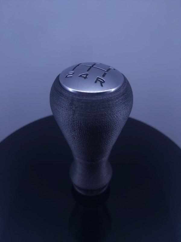 Gear shift knob compatible with Peugeot 206