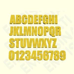 IMPACT - 3D LETTERS, NUMBERS AND SYMBOLS