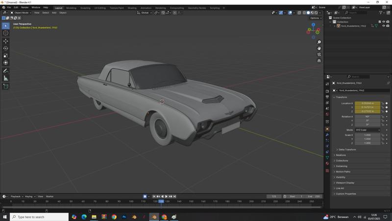 ford thunderbird 1962