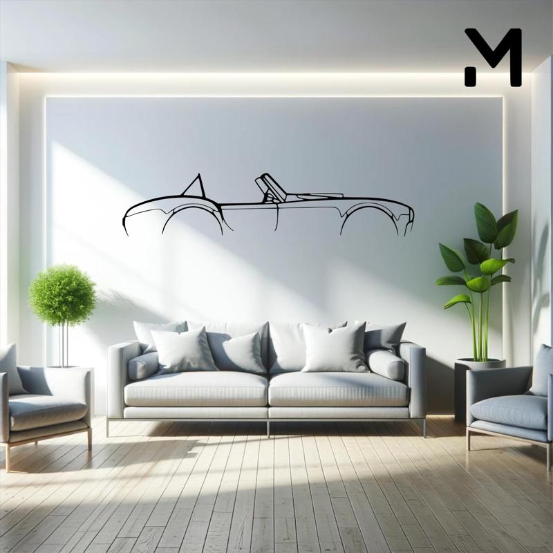 Wall silhouette - Shelby Cobra